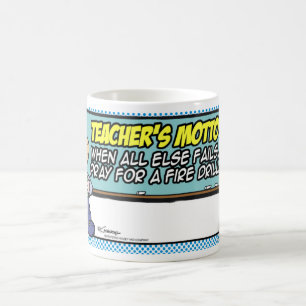 Lärare Motto Kaffemugg