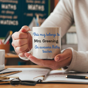 Lärare mugg, lyft för favoritlärare eller student kaffemugg