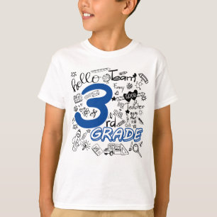 Lärare och lekman i Klass, tredje och tredje Back T Shirt
