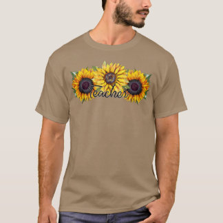 Lärare och solrostrio t shirt