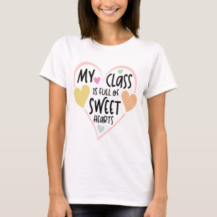 Lärare och Studenter Valentines day, raring T Shirt