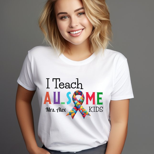 Lärare om autism t shirt (Skapare uppladdad)