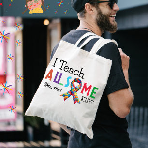 Lärare om autism tygkasse