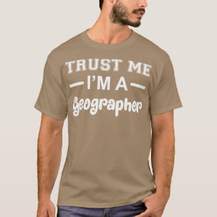 Lärare om framtida geografisk geografi t shirt