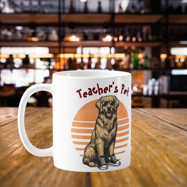 Lärare Orange för husdjur/återförare Anpassa Kaffemugg (Skapare uppladdad)