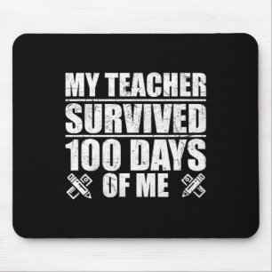 Lärare Överlevt 100 dagar av mig Roligt Student Musmatta