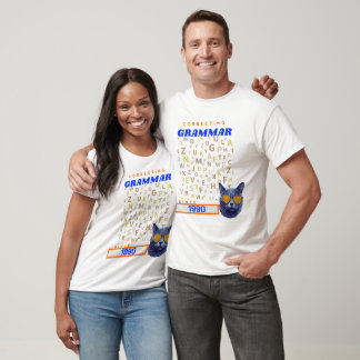 Lärare på engelska - Korrigera din Grammar T Shirt