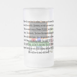 Lärare Pension "Inš Parents" Story Art Gift Frostat Ölglas