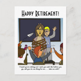 Lärare Pension tar mig med vykort