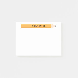 Lärare Personlig Post IT Notes Post-it Block