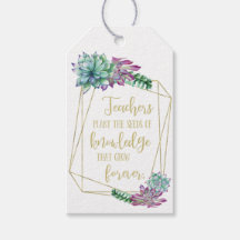 Lärare planterar de kunskapens frön som växer