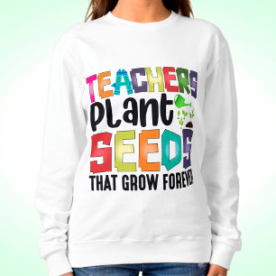 Lärare planterar utsäde som växer för alltid t shirt