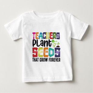 Lärare planterar utsäde som växer för alltid t shirt
