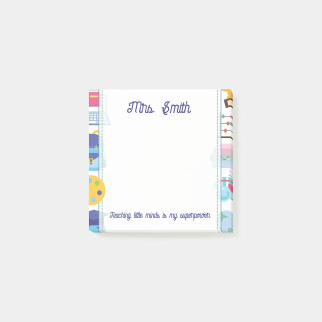 Lärare Post-it Notes Block (Framsida)