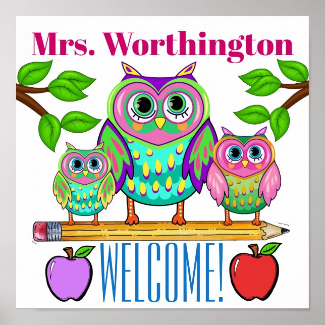 Lärare Poster - SRF (Framsidan)