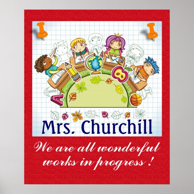 Lärare Poster - SRF (Framsidan)