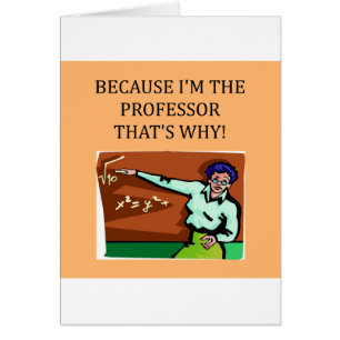 lärare & professorer hälsningskort