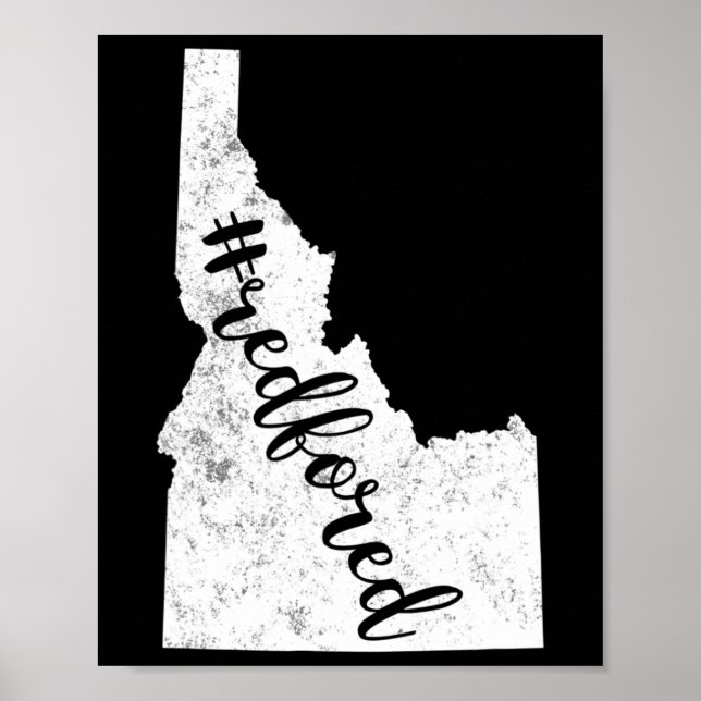 Lärare Red for Ed Idaho Public Education 1 Poster (Framsidan)