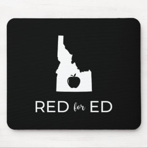 Lärare Red for Ed Idaho Public Education 2 Musmatta