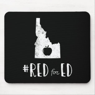 Lärare Red for Ed Idaho Public Education Musmatta