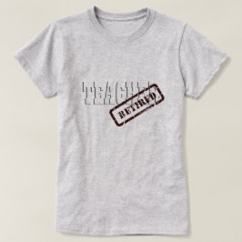 Lärare Retrött Dam T-shirt
