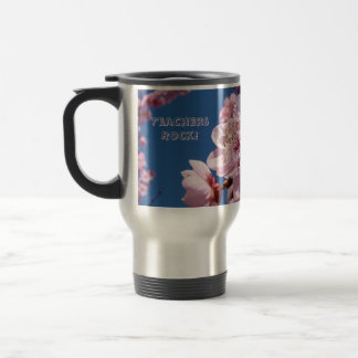 Lärare rockar! Resecaffe kopp Vårblommor