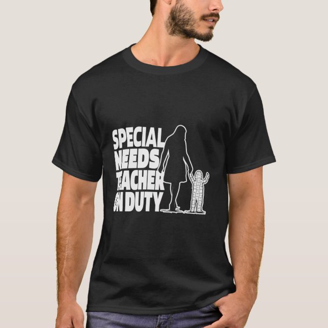 Lärare Scholar Learning Educator Student Speciell T Shirt (Framsida)