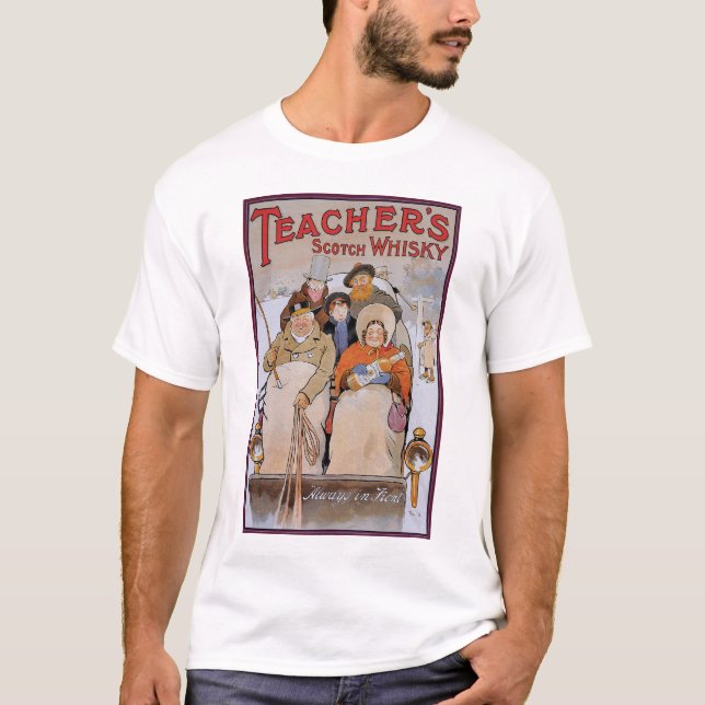 Lärare Scotch Whisky T-shirt (Framsida)