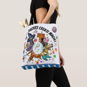 Lärare Skapar Magic Tote - se bak! Tygkasse