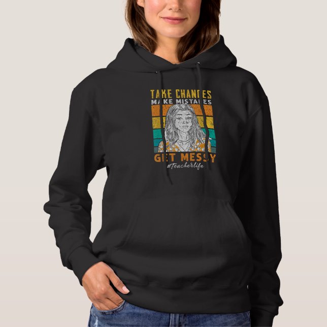 Lärare som undervisar Studenter i skolan T Shirt (Framsida)