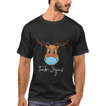 Lärare Squad Reindeer Santa Hat Funny Teacher Pla