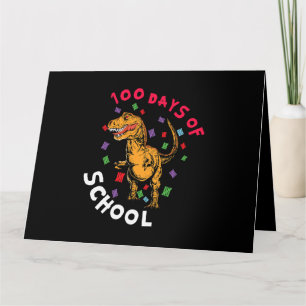 Lärare Student 100 dagars doktor 100 dagar Kort