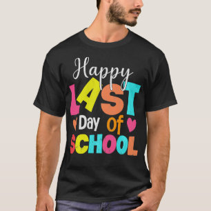 Lärare Student Studenten Coola Lycklig förra dagen T Shirt
