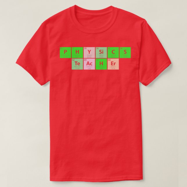 Lärare T Shirt (Design framsida)