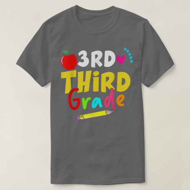 Lärare T-Shirt i tredje Klass (Design framsida)