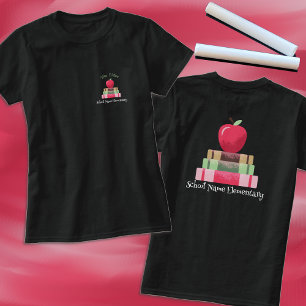 Lärare T-shirt med School Namn