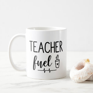 Lärare tankar kaffemuggen kaffemugg
