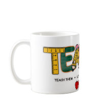 Lärare Teach dem, kärlek dem, se dem växa