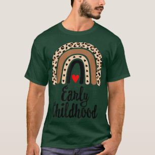 Lärare Tidigt ChildEducator Preschool Head St. T Shirt