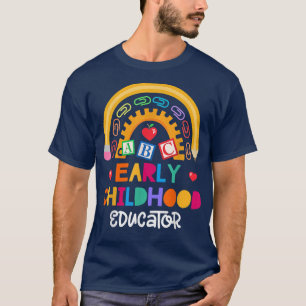 Lärare Tidigt ChildEducator Preschool Head St. T Shirt