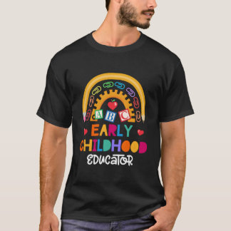 Lärare Tidigt ChildEducator Preschool Head St. T Shirt