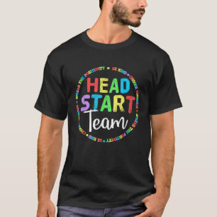 Lärare Tidigt Childskapsutbildning Preschool Head T Shirt