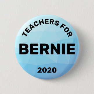 Lärare till Bernie Sanders 2020 Knapp