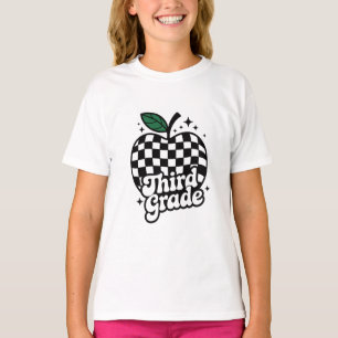 Lärare Tredje Klass 3:e Lärarens Första Skoldag T Shirt