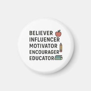 LÄRARE Trogen påverkare motivator uppmuntrande Magnet