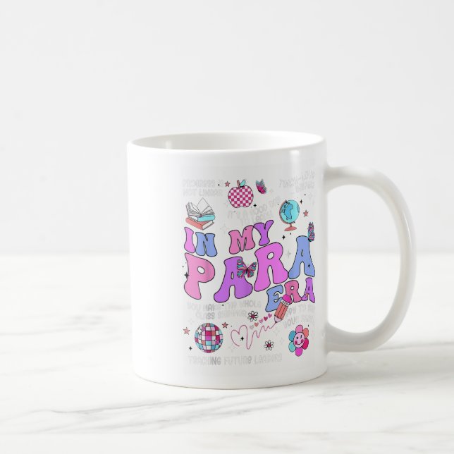 Lärare Valentines day Teach Heart Candy Kaffemugg (Höger)
