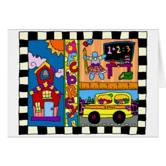 Lärare vet bäst hälsningskort