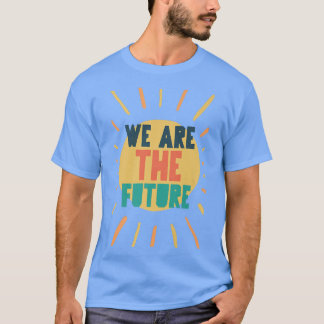 Lärare vi är den framtida Retro Back to school St T Shirt