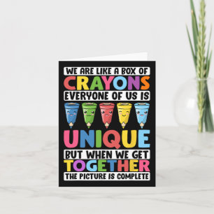 Lärare vi är som en låda Kritor 1 Kort