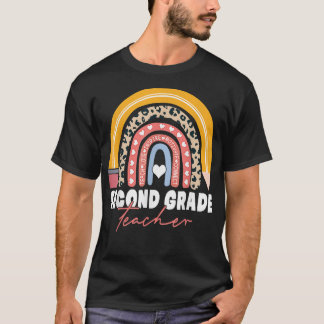 Lärare vid andra Klass, andra Klass Back to school T Shirt